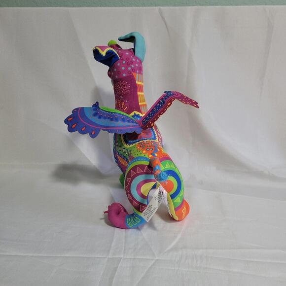 Disney Store Pixar Coco Dante Dog Alebrije Rainbow Plush Spirit Day Of The Dead - Picture 4 of 8